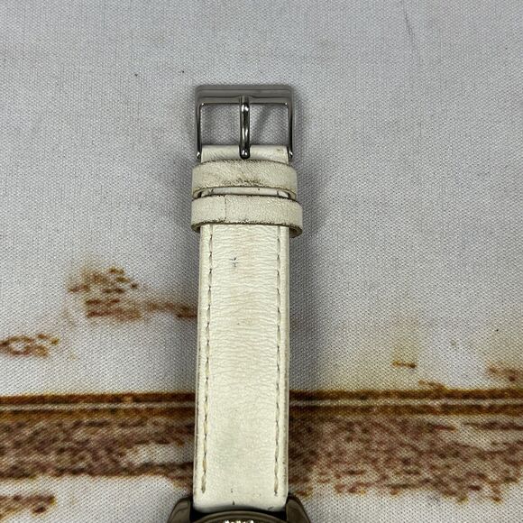 GUESS G75991L Womens Analog Watch Silver Case Floral Dial 44 mm - Picture 3 of 8